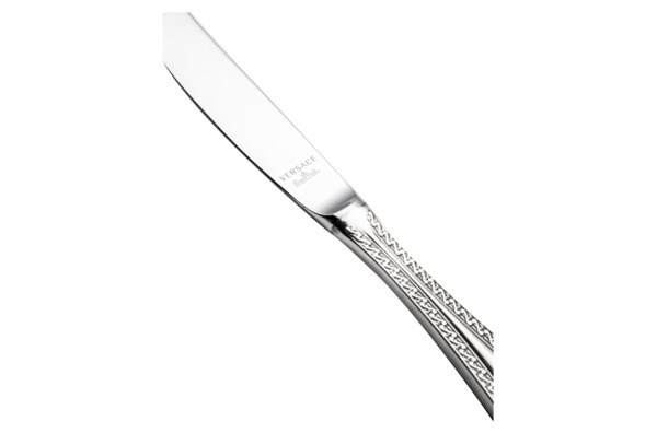 Нож столовый Rosenthal Versace Медуза, посеребрение
