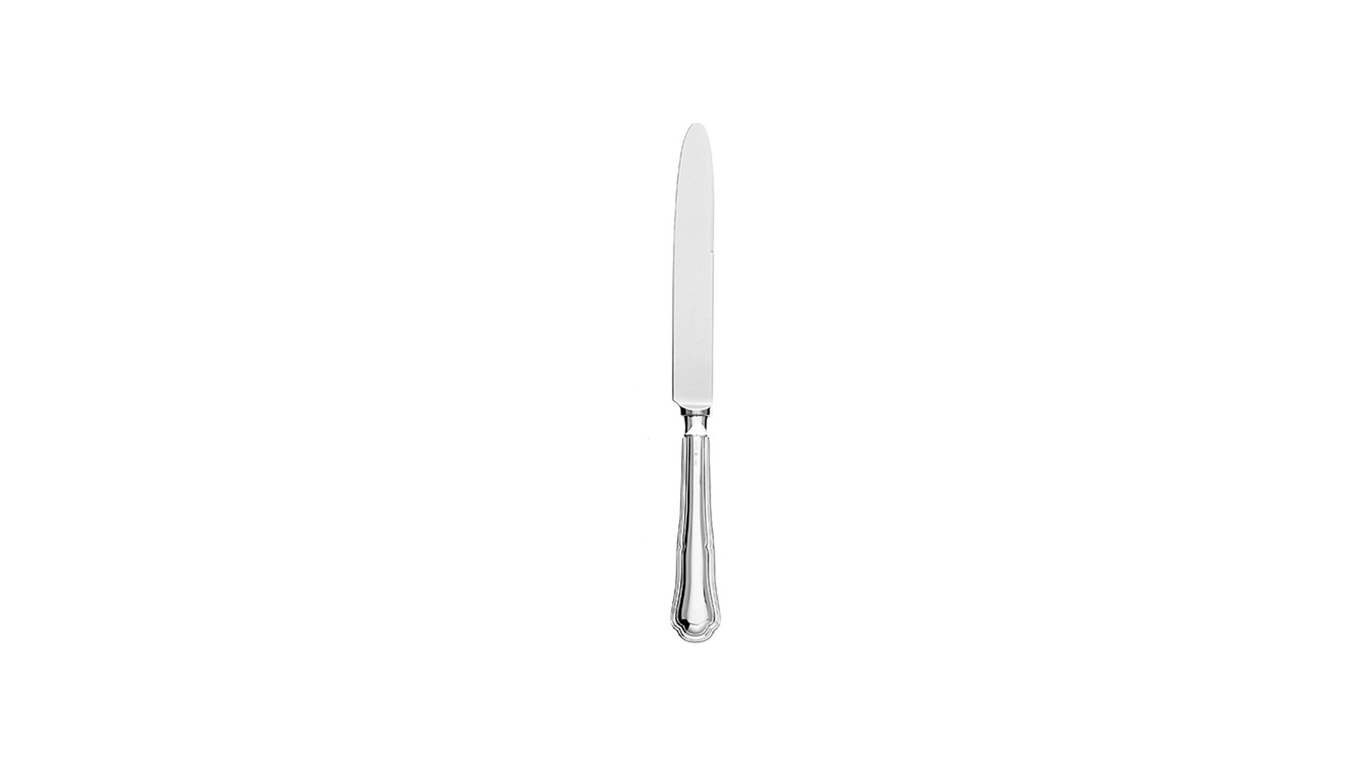 Нож столовый 25 см Schiavon Барочино, серебро 925пр