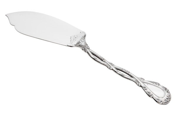 Нож для рыбы сервировочный Odiot Трианон 26,7 см, серебро 925