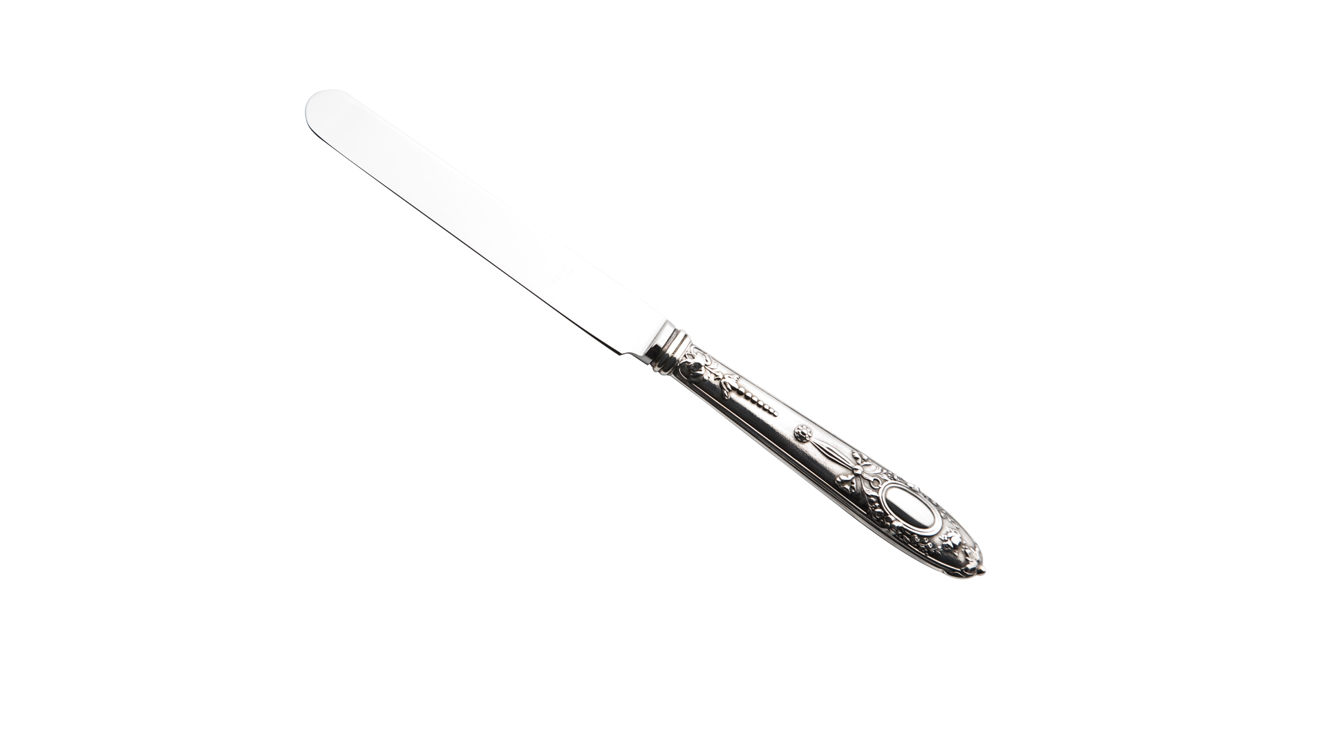 Нож десертный Odiot Компьень 22 см, серебро 925