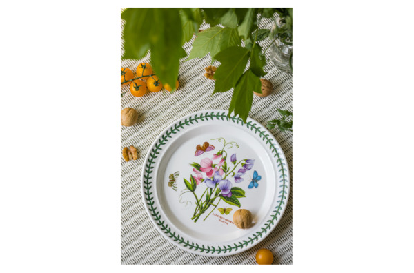 Тарелка обеденная Portmeirion Ботанический сад Душистый горошек 26,5 см