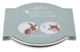 Набор тарелок пирожковых Royal Worcester Забавная фауна Заяц и Лисица 16,5 см, 2 шт, фарфор костяной