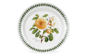 Тарелка пирожковая Portmeirion Ботанический сад Розы Джорджия жёлтая роза 15 см