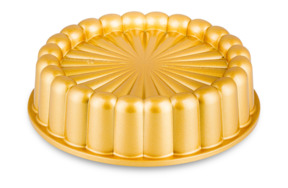 Форма для выпечки Nordic Ware Шарлотка 1,4 л, d20,5 см, литой алюминий, золотая