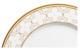 Тарелка обеденная Noritake Трефолио, золотой кант 28 см, фарфор костяной