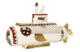 Скульптура АМК Подводная лодка 7,5 см, фарфор твердый