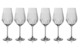 Набор бокалов для красного вина Cristal de Paris Люксор 470 мл, 6 шт