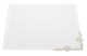 Набор салфеток Weissfee Сансуси Люкс 45х45 см, 6 шт, лен, белый, серебристое кружево