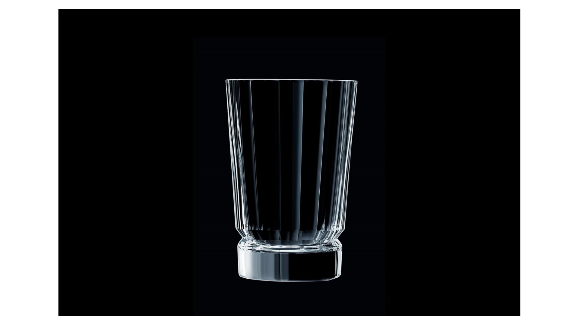 Набор стаканов для воды Cristal D'arques Macassar 360 мл, 6 шт, стекло хрустальное