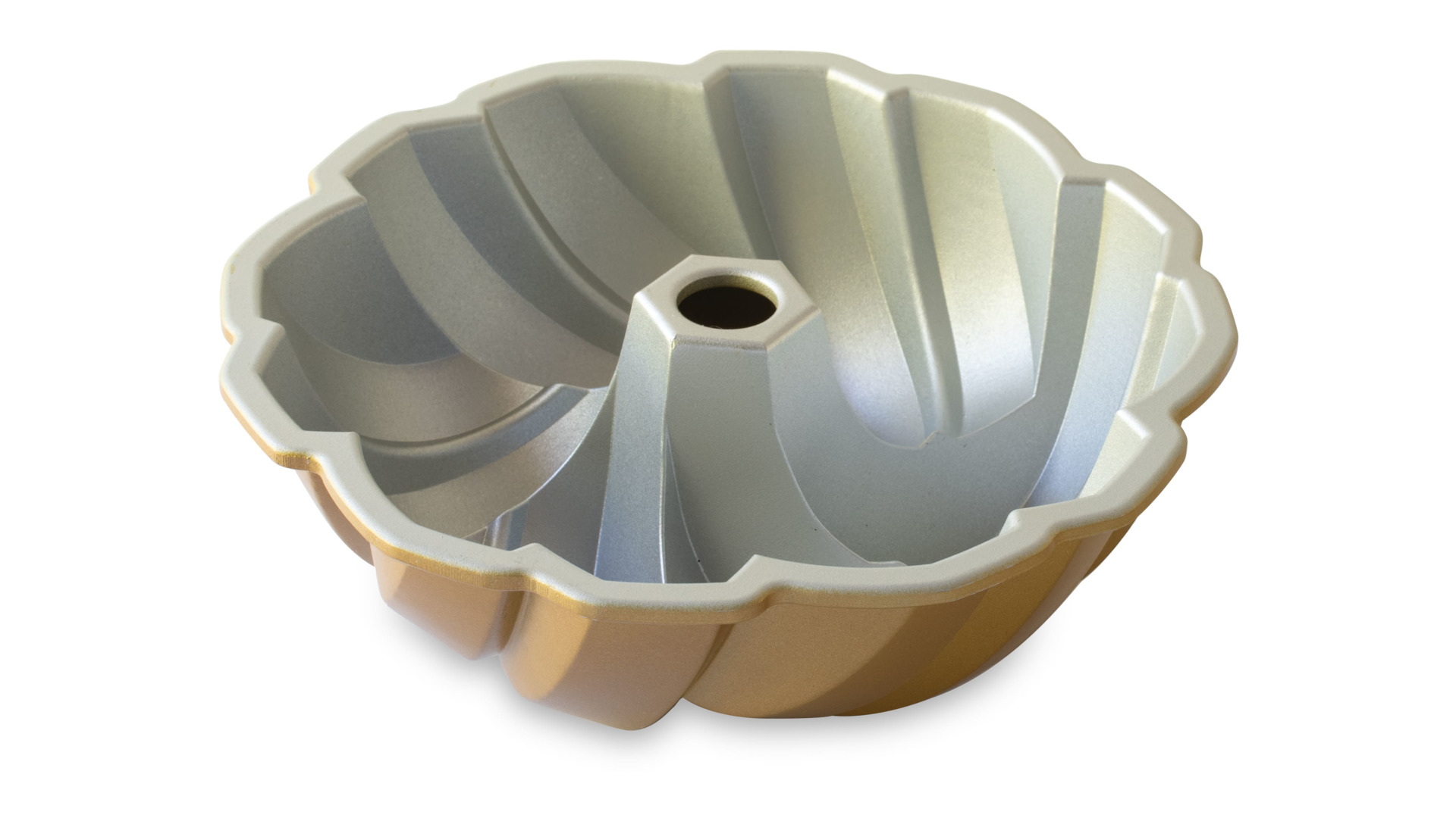Форма для выпечки 3D Nordic Ware 75-й Юбилей 2,8 л, литой алюминий, золотая