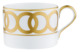 Набор чашек с блюдцами Royal Crown Derby Ривьера, фарфор, белый, 6 шт