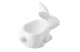 Ваза для сладостей Claystreet Кролик-Вареница 170 мл, фарфор, белая