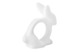 Колечко для салфеток Claystreet Кролик 7,5 см, фарфор, белый