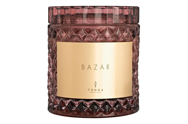 Свеча ароматическая Tonka Bazar 220 мл