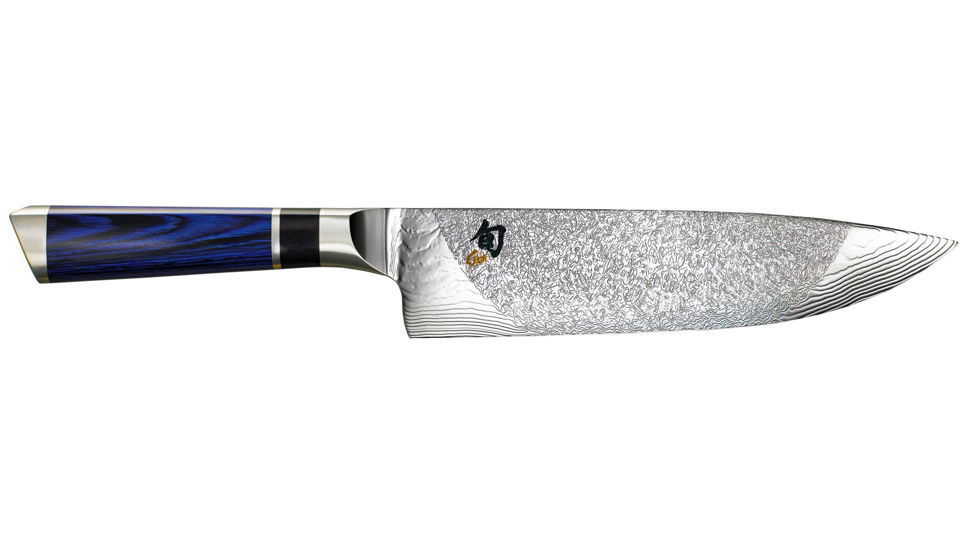 Нож поварской Шеф KAI Шан Энгецу 20 см, дамасская сталь, 71 слой, лимитированный выпуск