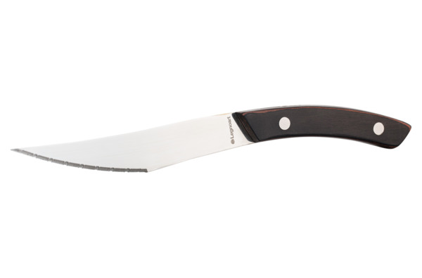 Набор ножей для стейка и пиццы Legnoart Napoli, 4 шт, ручка из темного дерева, п/к