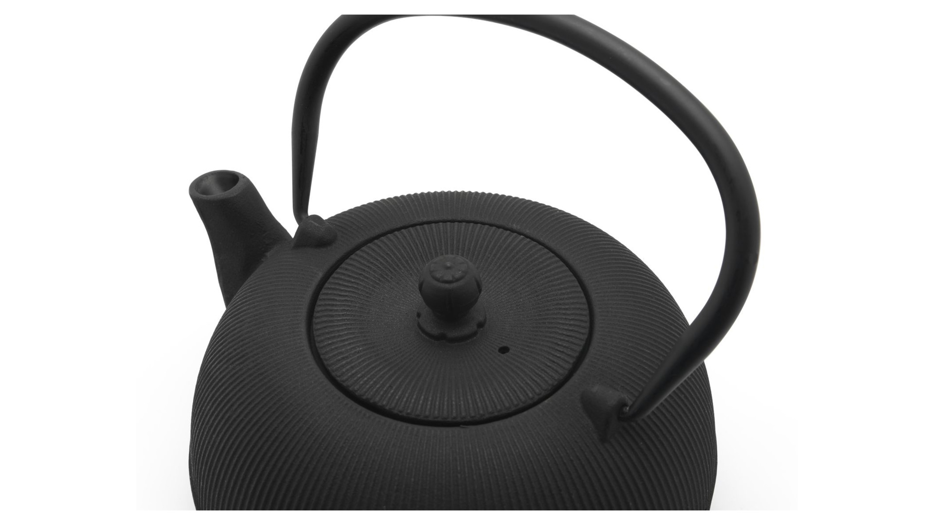 Набор для чая Bredemeijer Sichuan чайник заварочный 1 л, с фильтром, чугун, черный и 2 пиалы, фарфор