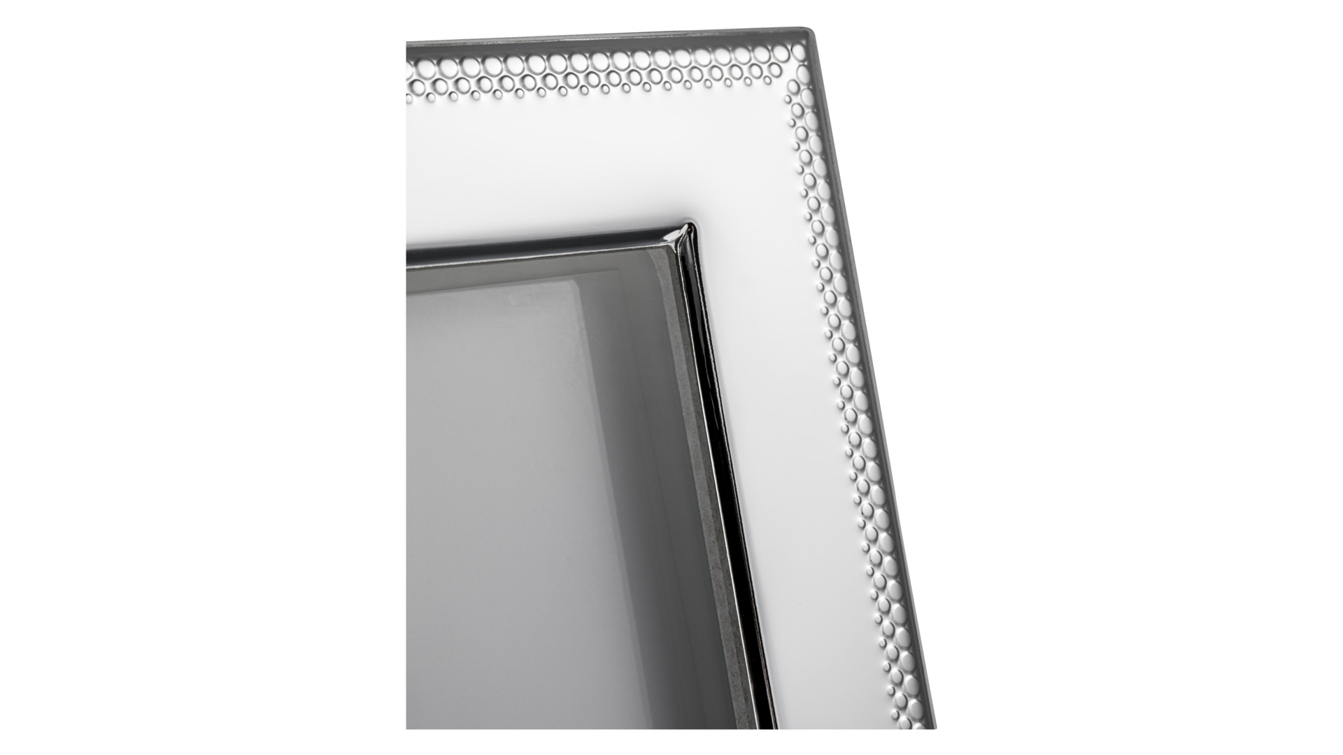 Рамка для фото Intersilver Твист 18x24 см, алюминий с посеребрением