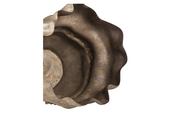 Ваза Levadnaja Ceramics Тишина 33 см, бронзовая