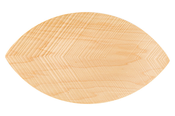 Поднос сервировочный Legnoart Leaf 44,5х25 см, клен