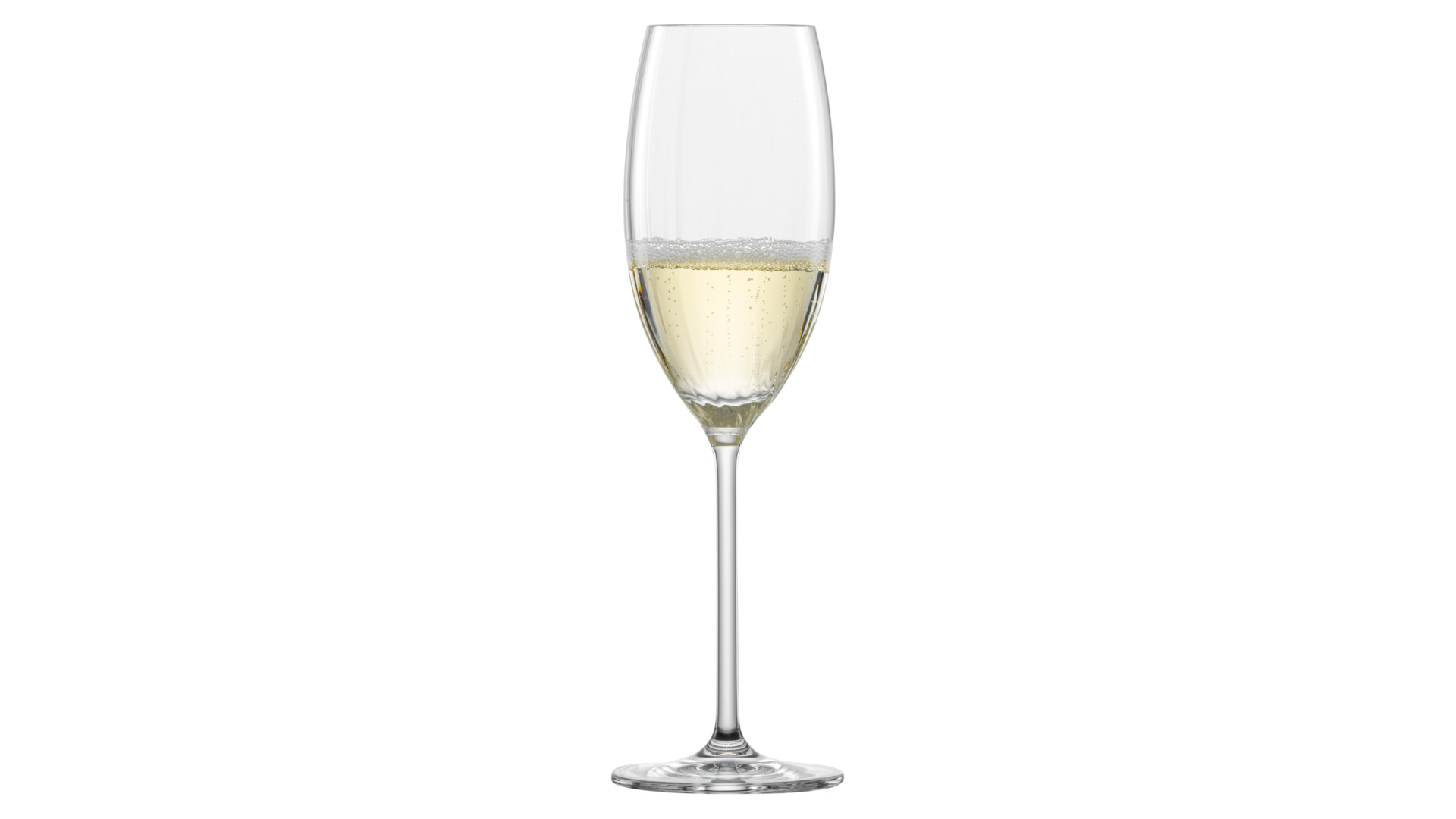 Набор бокалов для шампанского Zwiesel Glas Prizma 288 мл, 2 шт, стекло хрустальное