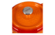 Кастрюля с крышкой LAVA d16 см, 1,3 л, чугун, оранжевая