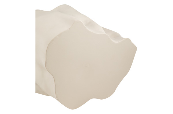 Ваза Levadnaja Ceramics Кассиопея 25 см, фаянс, белый