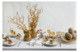 Тарелка пирожковая L’Objet Эгейская 17 см, золотой декор, фарфор