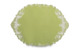 Салфетка Венизное кружево Лира 36x50 см, лен, зеленый