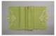 Дорожка для стола Венизное кружево Лира 45x135 см, лен, зеленый