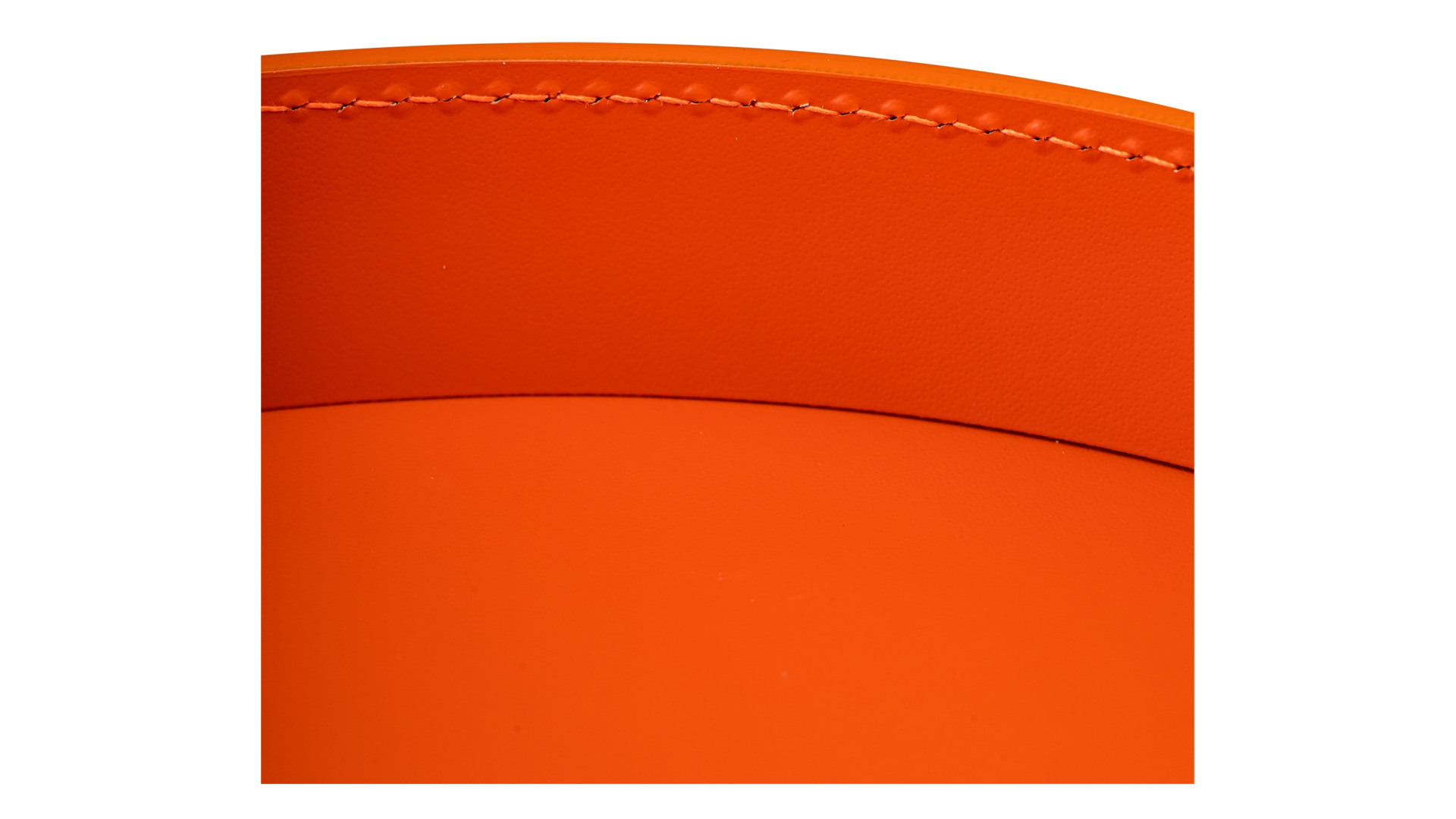 Поднос круглый Rudi Омега 22 см, оранжевый
