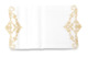 Дорожка для стола Венизное кружево Лира 45х135 см, лен, белый