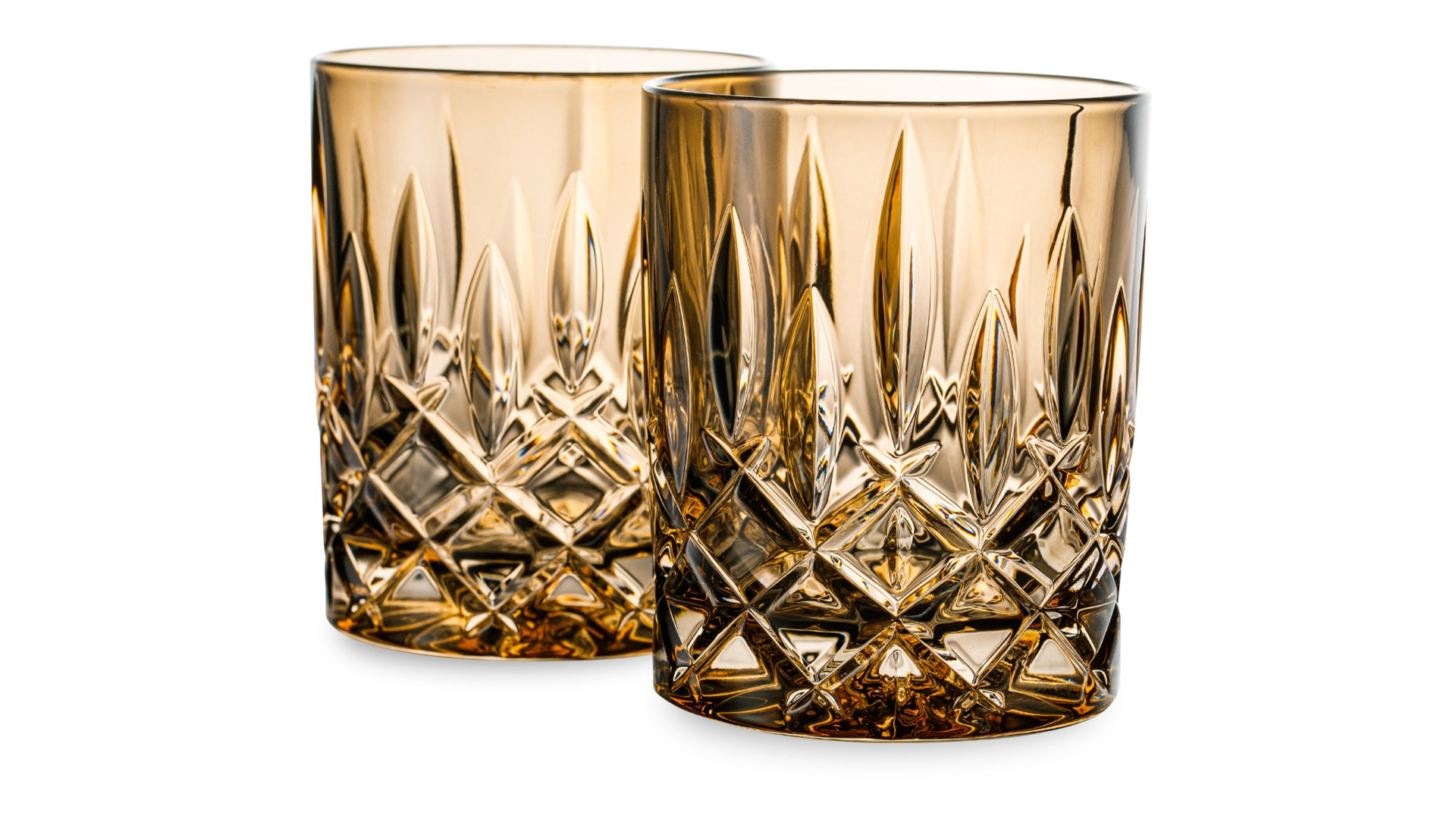 Набор стаканов для виски Nachtmann NOBLESSE COLORS 295 мл, 2 шт, стекло хрустальное, бронзовый, п/к