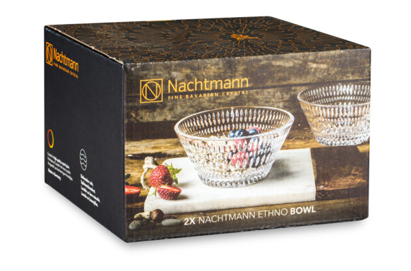 Набор салатников Nachtmann ETHNO 16,5 см, 2 шт, стекло хрустальное, п/к