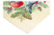 Набор салфеток подстановочных Mix&Match Home Новогодние друзья Снегири 40х50 см, 2 шт, гобелен