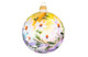 Украшение елочное шар Bartosh Ромашки 10 см, стекло