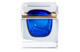 Шкатулка для ювелирных украшений Alessandro Mandruzzato 10х11х11 см, синяя, муранское стекло