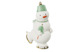 Игрушка елочная Klimenkoff Снеговик 11,5 см, фарфор, декорированная