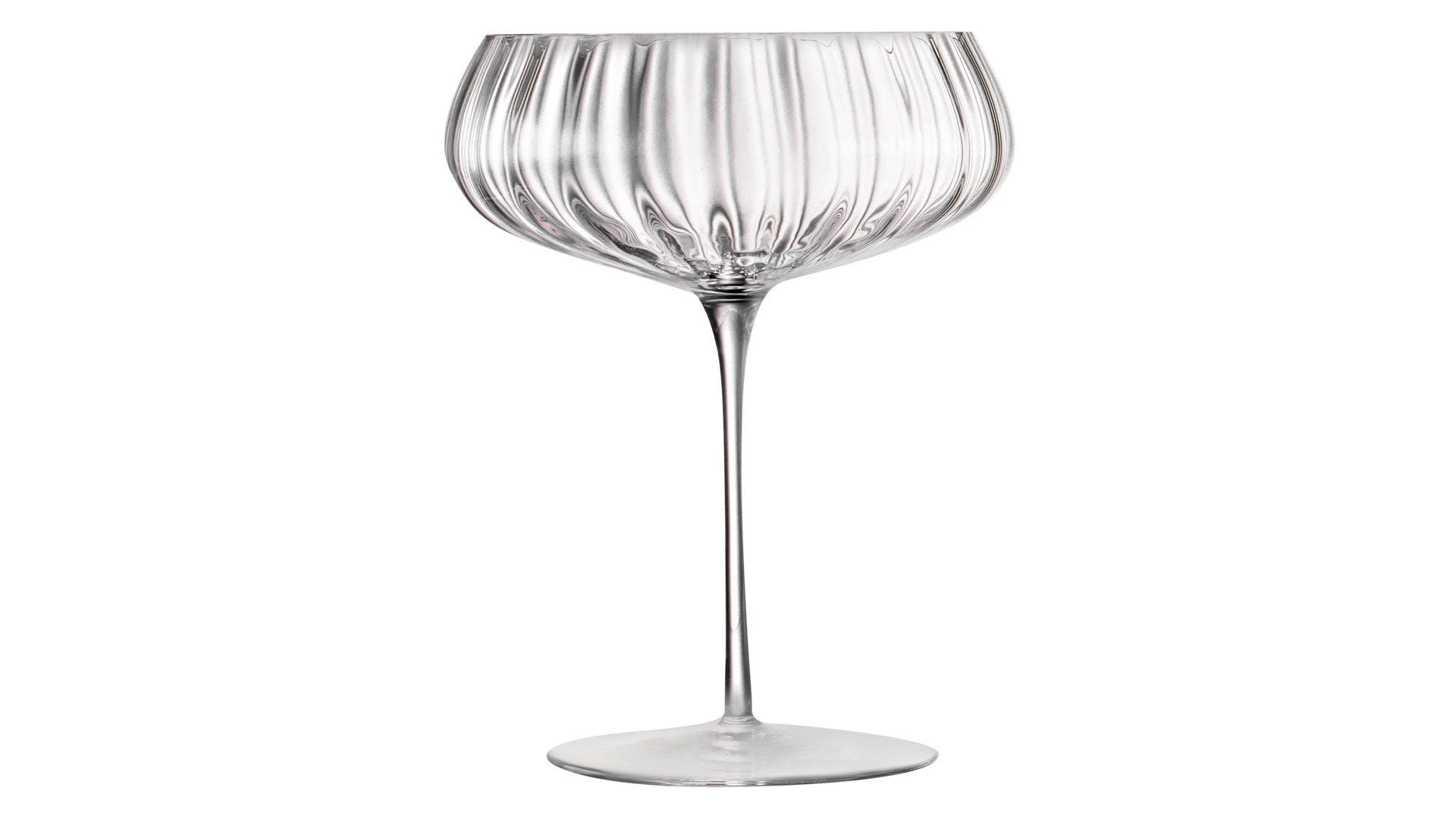 Набор креманок для шампанского Nude Glass Round UP 400 мл, 2 шт, стекло стекло хрустальноеное