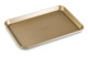 Форма для запекания прямоугольная WO HOME Gold Baking 38,7х26х2,6 см, сталь углеродистая, золотистая