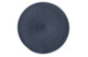 Салфетка подстановочная круглая WO HOME JARDIN 38 см, синяя, полипропилен, полиэтилен