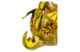 Сувенир Хохломская Роспись Дракон №3 17х17х17 см, дерево