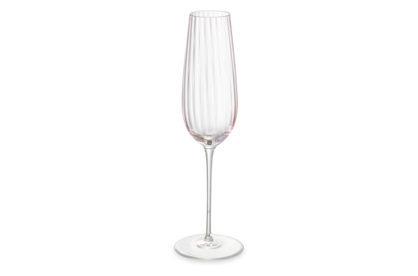 Набор бокалов для шампанского Nude Glass Round UP Dusty Rose 200 мл, 2 шт, стекло хрустальное, розов