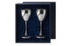Набор бокалов для вина гладких АргентА 221,55 г, 2 шт, серебро 925