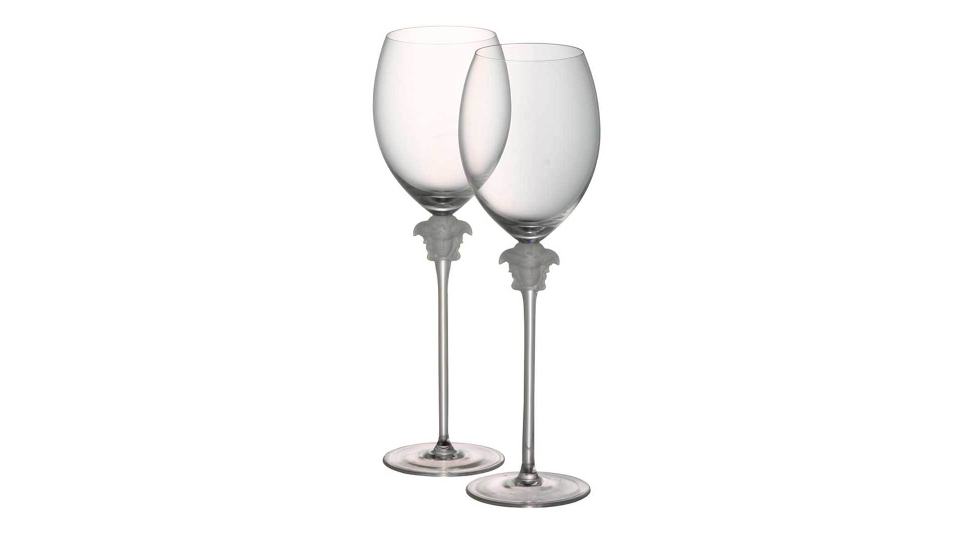 Набор бокалов для красного вина Rosenthal Versace Медуза Люмьер, стекло, 2шт
