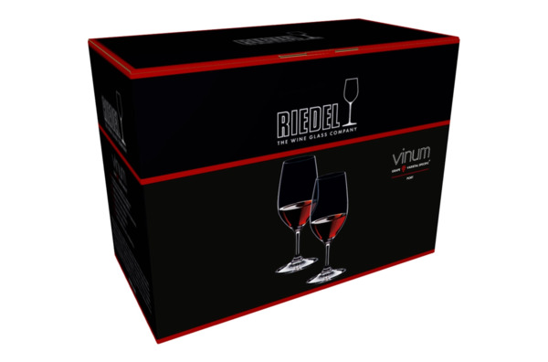 Набор бокалов для портвейна Riedel Bar Vinum Port 250 мл, 2шт, стекло хрустальное