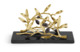 Салфетница Michael Aram Золотая оливковая ветвь 20 см, гранит