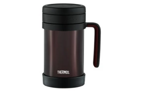 Термос Thermos TCMF-501 с ситом, 500 мл, нержавеющая сталь, коричневый, п/к (923622)