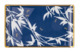 Блюдо прямоугольное Rosenthal Турандот 24x15 см, фарфор, синее, золотой кант