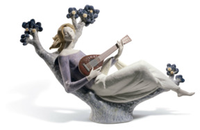 Фигурка Lladro Романтичная серенада 49х70 см, фарфор